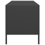 Mueble para TV acero laminado en frío negro 101,5x39x43,5 cm en Muebles TV | Comprar online en Foru.es