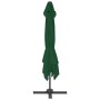 Sombrilla de jardín con base portátil verde de vidaXL, Sombrillas - Ref: Foro24-276345, Precio: 383,27 €, Descuento: %
