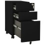 Armario archivador móvil acero negro 30x45x59 cm de vidaXL, Armarios archivadores - Ref: Foro24-335984, Precio: 134,20 €, Des...