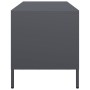 Mueble de TV acero laminado en frío antracita 101,5x39x43,5 cm en Muebles TV | Comprar online en Foru.es