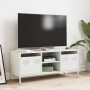 Mueble para TV acero laminado en frío blanco 101,5x39x43,5 cm en Muebles TV | Comprar online en Foru.es