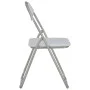 Sillas de comedor plegables 4 unidades cuero sintético blanco de vidaXL, Sillas de comedor - Ref: Foro24-278595, Precio: 130,...