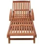 Tumbonas 2 unidades y mesita madera maciza de acacia de vidaXL, Tumbonas - Ref: Foro24-274662, Precio: 396,19 €, Descuento: %