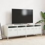 Mueble para TV acero laminado en frío blanco 135x39x43,5 cm en Muebles TV | Comprar online en Foru.es