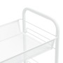 Carrito de cocina 5 niveles hierro blanco 46x26x105 cm de vidaXL, Carros de cocina y comedor - Ref: Foro24-336329, Precio: 63...