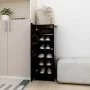 Mueble zapatero de aglomerado negro 32x35x92 cm de vidaXL, Zapateros y organizadores de calzado - Ref: Foro24-808973, Precio:...
