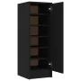 Mueble zapatero de aglomerado negro 32x35x92 cm de vidaXL, Zapateros y organizadores de calzado - Ref: Foro24-808973, Precio:...