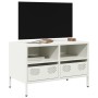 Mueble para TV acero laminado en frío blanco 68x39x43,5 cm en Muebles TV | Comprar online en Foru.es