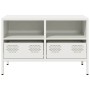 Mueble para TV acero laminado en frío blanco 68x39x43,5 cm en Muebles TV | Comprar online en Foru.es