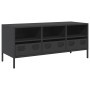 Mueble para TV acero laminado en frío negro 101,5x39x43,5 cm en Muebles TV | Comprar online en Foru.es