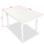 Juego de comedor de jardín 7 piezas plástico blanco de vidaXL, Conjuntos de jardín - Ref: Foro24-275075, Precio: 643,85 €, De...