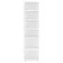 Muebles zapateros 2 uds contrachapada blanco 27,5x27x102 cm de vidaXL, Zapateros y organizadores de calzado - Ref: Foro24-808...