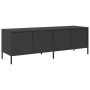 Mueble para TV acero laminado en frío negro 135x39x43,5 cm en Muebles TV | Comprar online en Foru.es