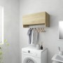 Armario de madera contrachapada color roble Sonoma 70x32,5x35cm de vidaXL, Armarios roperos - Ref: Foro24-808245, Precio: 37,...
