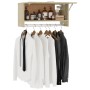Armario de madera contrachapada color roble Sonoma 70x32,5x35cm de vidaXL, Armarios roperos - Ref: Foro24-808245, Precio: 37,...