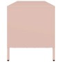 Mueble para TV acero laminado en frío rosa 135x39x43,5 cm en Muebles TV | Comprar online en Foru.es