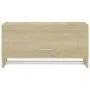 Sonoma Eiche Farbe Sperrholzschrank 70x32,5x35cm von vidaXL, Kleiderschränke - Ref: Foro24-808245, Preis: 41,61 €, Rabatt: %