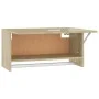 Sonoma Eiche Farbe Sperrholzschrank 70x32,5x35cm von vidaXL, Kleiderschränke - Ref: Foro24-808245, Preis: 41,61 €, Rabatt: %