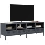 Mueble de TV acero laminado en frío antracita 135x39x43,5 cm en Muebles TV | Comprar online en Foru.es