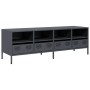 Mueble de TV acero laminado en frío antracita 135x39x43,5 cm en Muebles TV | Comprar online en Foru.es