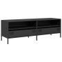 Mueble para TV acero laminado en frío negro 135x39x43,5 cm en Muebles TV | Comprar online en Foru.es