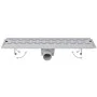 Linear shower drain 2 pcs bubble 630x140 mm stainless steel by vidaXL, Drains - Ref: Foro24-275966, Price: 78,59 €, Discount: %