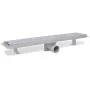 Linear shower drain 2 pcs bubble 630x140 mm stainless steel by vidaXL, Drains - Ref: Foro24-275966, Price: 78,59 €, Discount: %
