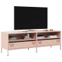 Mueble para TV acero laminado en frío rosa 135x39x43,5 cm en Muebles TV | Comprar online en Foru.es