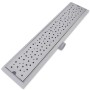 Desagüe ducha lineal 2 pzs burbuja 630x140 mm acero inoxidable de vidaXL, Desagües - Ref: Foro24-275966, Precio: 82,35 €, Des...