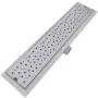 Linear shower drain 2 pcs bubble 630x140 mm stainless steel by vidaXL, Drains - Ref: Foro24-275966, Price: 78,59 €, Discount: %