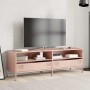 Mueble para TV acero laminado en frío rosa 135x39x43,5 cm en Muebles TV | Comprar online en Foru.es
