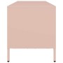 Mueble para TV acero laminado en frío rosa 135x39x43,5 cm en Muebles TV | Comprar online en Foru.es