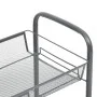 Kitchen cart 3 levels gray iron 46x26x64 cm by vidaXL, Kitchen and dining carts - Ref: Foro24-336324, Price: 39,58 €, Discoun...
