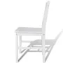Sillas de comedor 6 unidades madera de pino blanco de vidaXL, Sillas de comedor - Ref: Foro24-271496, Precio: 268,31 €, Descu...