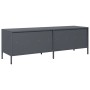 Mueble de TV acero laminado en frío antracita 135x39x43,5 cm en Muebles TV | Comprar online en Foru.es