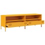 Mueble para TV acero laminado en frío amarillo 135x39x43,5 cm en Muebles TV | Comprar online en Foru.es