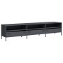 Mueble de TV acero laminado en frío antracita 202x39x43,5 cm en Muebles TV | Comprar online en Foru.es