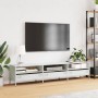 Mueble para TV acero laminado en frío blanco 202x39x43,5 cm en Muebles TV | Comprar online en Foru.es