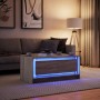 Mesa de centro con luces LED madera de ingeniería roble Sonoma en Mesas de centro | Comprar online en Foru.es