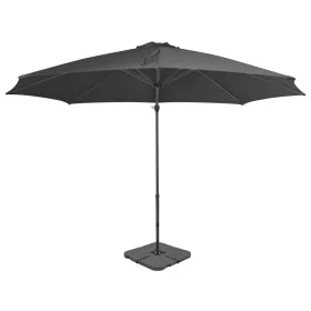 Sombrilla de jardín con base portátil gris antracita de vidaXL, Sombrillas - Ref: Foro24-276333, Precio: 195,04 €, Descuento: %