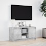 Mueble de TV LED madera ingeniería gris hormigón 100x34x50 cm en Muebles TV | Comprar online en Foru.es