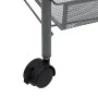Kitchen cart 4 levels gray iron 46x26x85 cm by vidaXL, Kitchen and dining carts - Ref: Foro24-336327, Price: 46,16 €, Discoun...