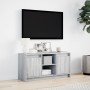 Mueble de TV con LED madera ingeniería gris Sonoma 100x34x50 cm en Muebles TV | Comprar online en Foru.es