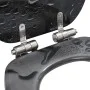 Asiento inodoro WC 2 uds tapa cierre suave MDF diseño gota agua de vidaXL, Asientos de inodoros y bidés - Ref: Foro24-277001,...