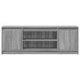 Mueble de TV LED madera ingeniería gris Sonoma 139,5x34x50 cm en Muebles TV | Comprar online en Foru.es