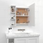 Mueble con espejo y luces LED blanco 70x16,5x60 cm de vidaXL, Tocadores de baño - Ref: Foro24-808873, Precio: 67,19 €, Descue...