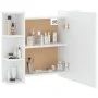 Mueble con espejo y luces LED blanco 70x16,5x60 cm de vidaXL, Tocadores de baño - Ref: Foro24-808873, Precio: 66,44 €, Descue...