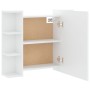 Mueble con espejo y luces LED blanco 70x16,5x60 cm de vidaXL, Tocadores de baño - Ref: Foro24-808873, Precio: 67,19 €, Descue...