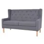 Conjunto de sofás 3 piezas tela gris de vidaXL, Sofás - Ref: Foro24-274935, Precio: 901,76 €, Descuento: %