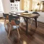 Sillas de comedor 4 unidades madera curvada y tela gris oscuro de vidaXL, Sillas de comedor - Ref: Foro24-271946, Precio: 430...